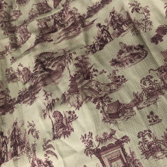 ASOS New Girl Order Tea Dress Vintage Scenic Print - Picture 5 of 5